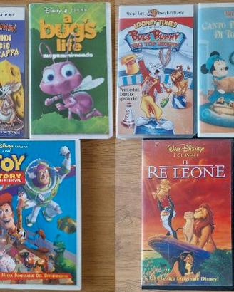 Lotto 47 VIDEOCASSETTE VHS WALT DISNEY WARNER BROS