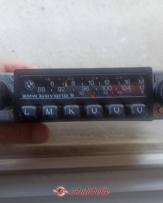 Autoradio Blaupunkt BMW Bavaria S anni 70-80 FM