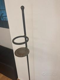 Piantana vintage porta dispenser mani