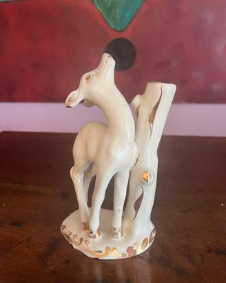 Statuetta Vintage Cerbiatto ALFA Made in Italy