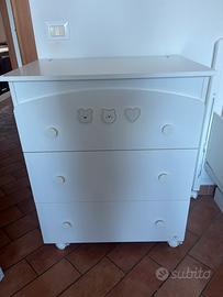 Cassettiera fasciatoio