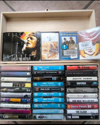 Pink Floyd e artisti vari cassette originali