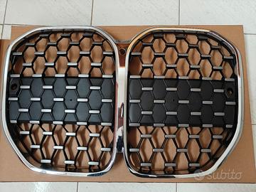 Griglia BMW G22 Cromata più portatarga cromato