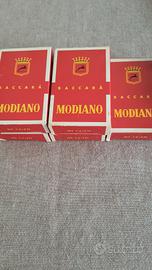 5 mazzi di carte Baccara' marca Modiano