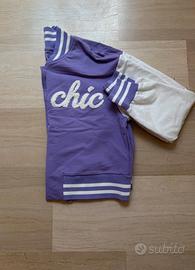 Giacca varsity cropped