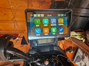 display android auto e carplay per moto