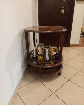 Carrello liquori da sala/salotto.