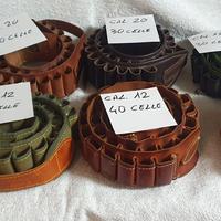 cartuccere porta cartucce vari calibri e materiali