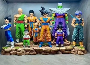 Dragonball set diorama 9 personaggi action figure