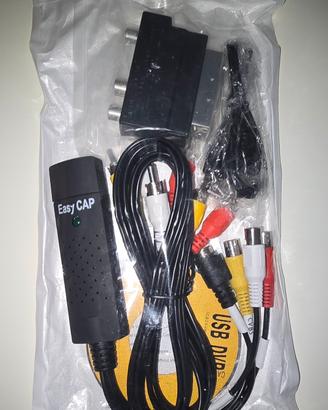 Usb Convertitore Video Vhs da Analogico a Digitale