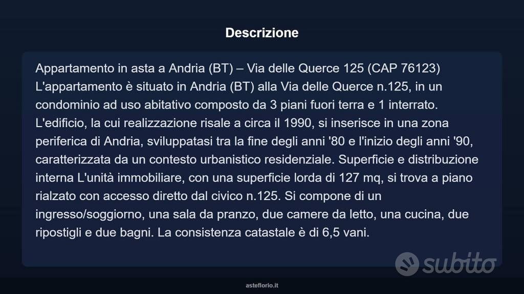 Appartamento – Andria, San Valentino - Vista 5