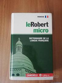 Le Robert Micro”. Dizionario monolingua francese. Zanichelli