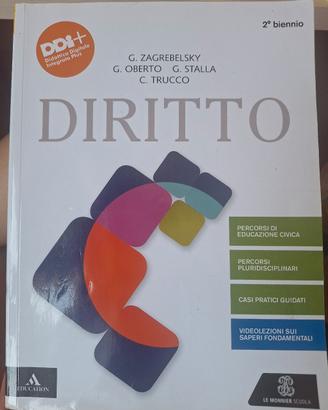Libro Diritto 2° Biennio - Zagrebelsky Oberto Stal