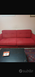 Divano letto con rete elettrosaldata