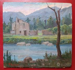 Pasquale Avallone (Salerno 1884-1965) dipinto 1940