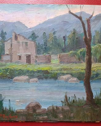 Pasquale Avallone (Salerno 1884-1965) dipinto 1940