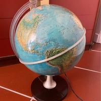 Mappamondo girevole illuminato Nova Rico vintage