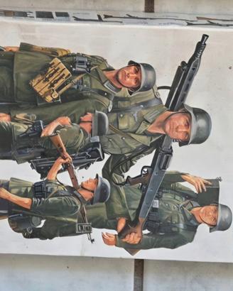 Tamiya Military Miniatures Infantry Machine Gun