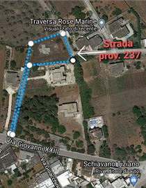 Terreno con permesso per costruire