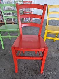 Sedia Venezia con sedile legno