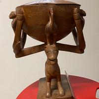 Contenitore scultura africana