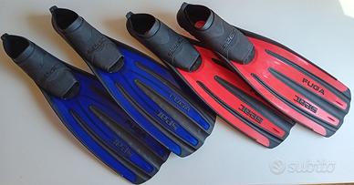 Pinne Seac Fuga - taglia 40/41 blu o rosse