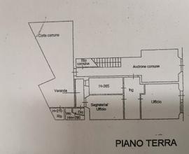 Zona P.zza Costituzione ufficio al piano terra