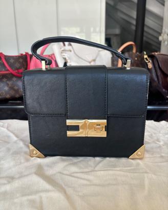 ELISABETTA FRANCHI BORSA NERO ORO