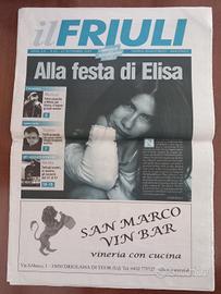 ELISA Toffoli – Il Friuli (2007) | Giornale raro