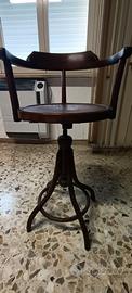 Sedia vintage da barbiere