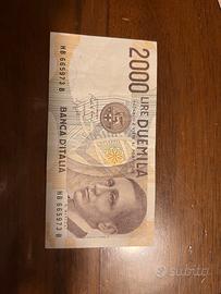 Banconota da 2000 Lire Guglielmo Marconi