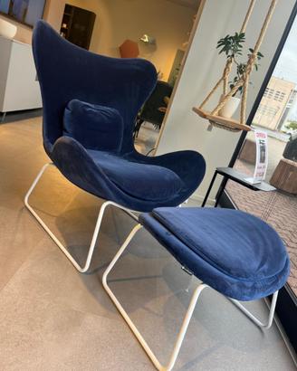 Set Poltrona Calligaris + pouf
