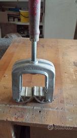 4 morsetti per incollaggio di teste vedi foto