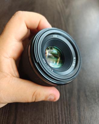 Lente Sony 50 mm F1.8 luminosa attacco e-mount 