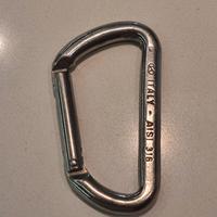 Moschettone inox AISI 316 80 mm Ø8 – asimmetrico 