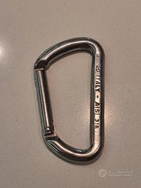 Moschettone inox AISI 316 80 mm Ø8 – asimmetrico 