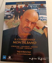 cofanetto 5 DVD serie commissario Montalbano 