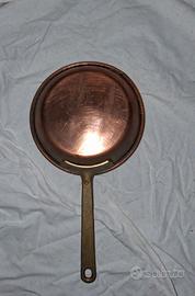Pentola in rame Vintage diam. 14 cm