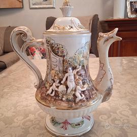 Ceramiche Capodimonte servizio da caffè da 12