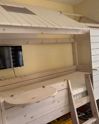 Letto casetta lifetime kidsrooms legno naturale