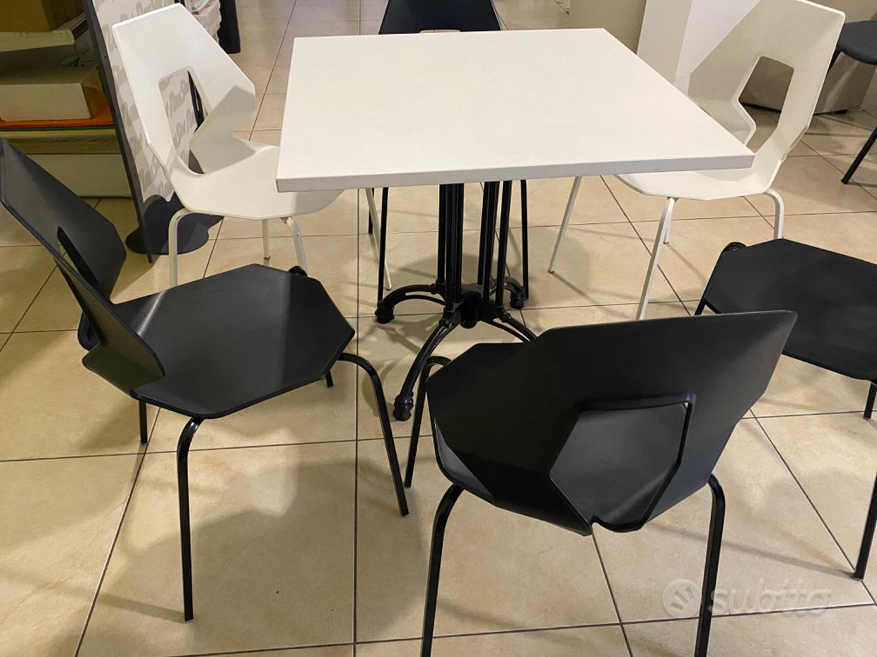 sedie pieghevoli gaber compact bianco + carrello - Arredamento e Casalinghi  In vendita a Napoli