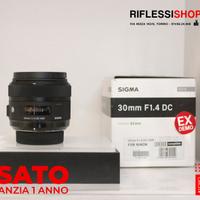 Ex demo sigma 30mm f1.4 dc hsm x nikon apsc