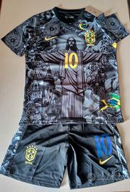Completo Brasile nero #10 Neymar Nike  – Taglia M 