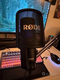 Microfono rode nt usb +
