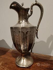 Antica caraffa-versatoio inglese in sheffield
