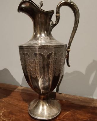 Antica caraffa-versatoio inglese in sheffield