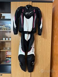 Tuta moto donna Alpinestars tg.38