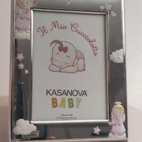 Portafoto Kasanova 16,5x12,8 con angioletti