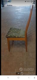 2 sedie legno
