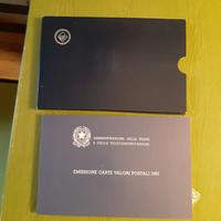Francobolli Emissione Carte Valori Postali 1987-88